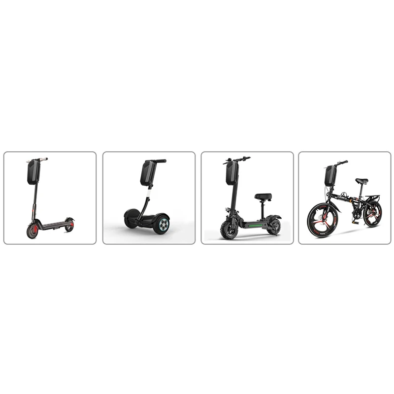 

Жесткая сумка для электрического скутера Eva, водонепроницаемая передняя сумка, складная подвесная сумка для велосипеда, балансировочного велосипеда