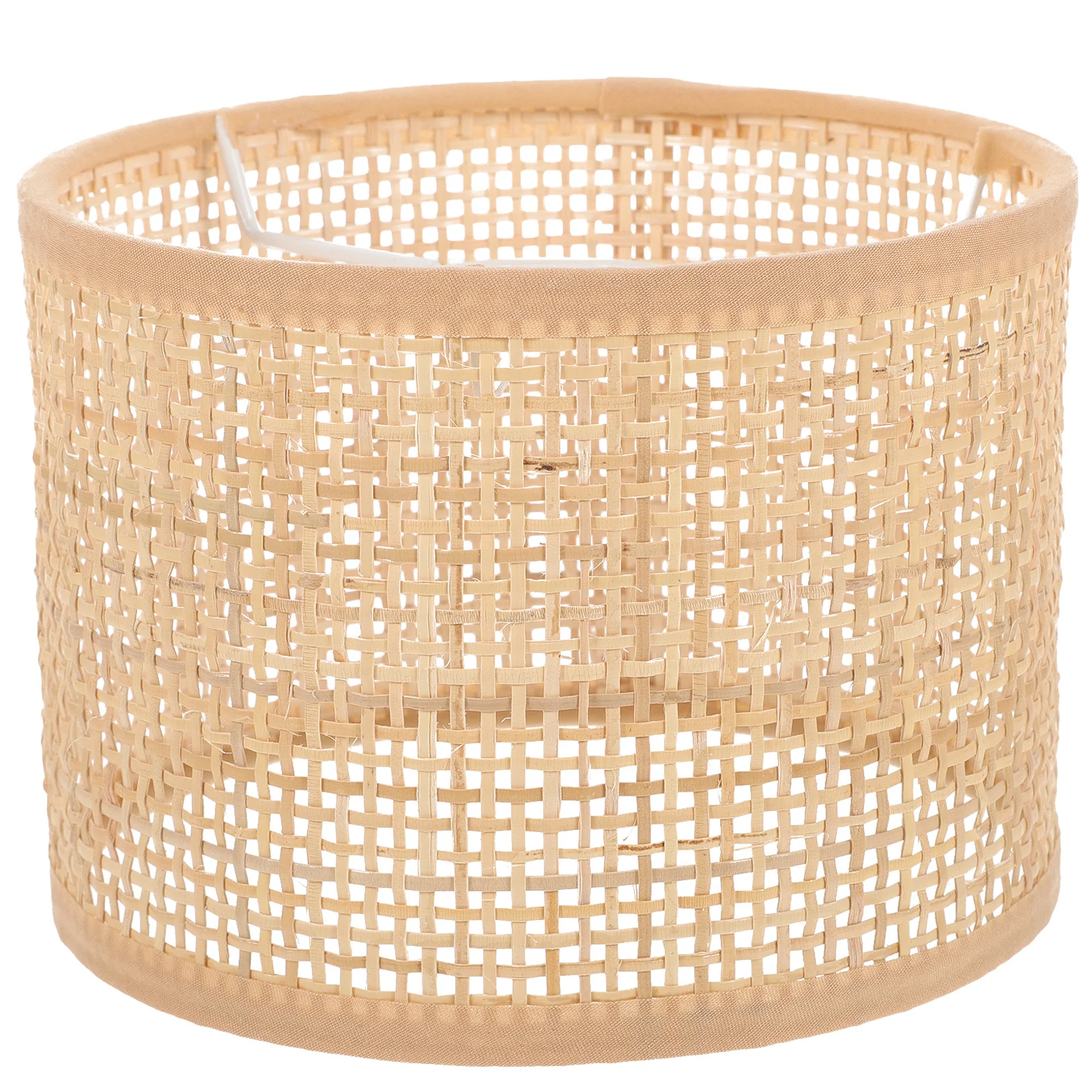 

1Pcs Square Weaving Craft Lampshade Durable Decorative Lamp Cover Warm Bedroom Lighting DIY Light Shade Decorative Lamp Shade