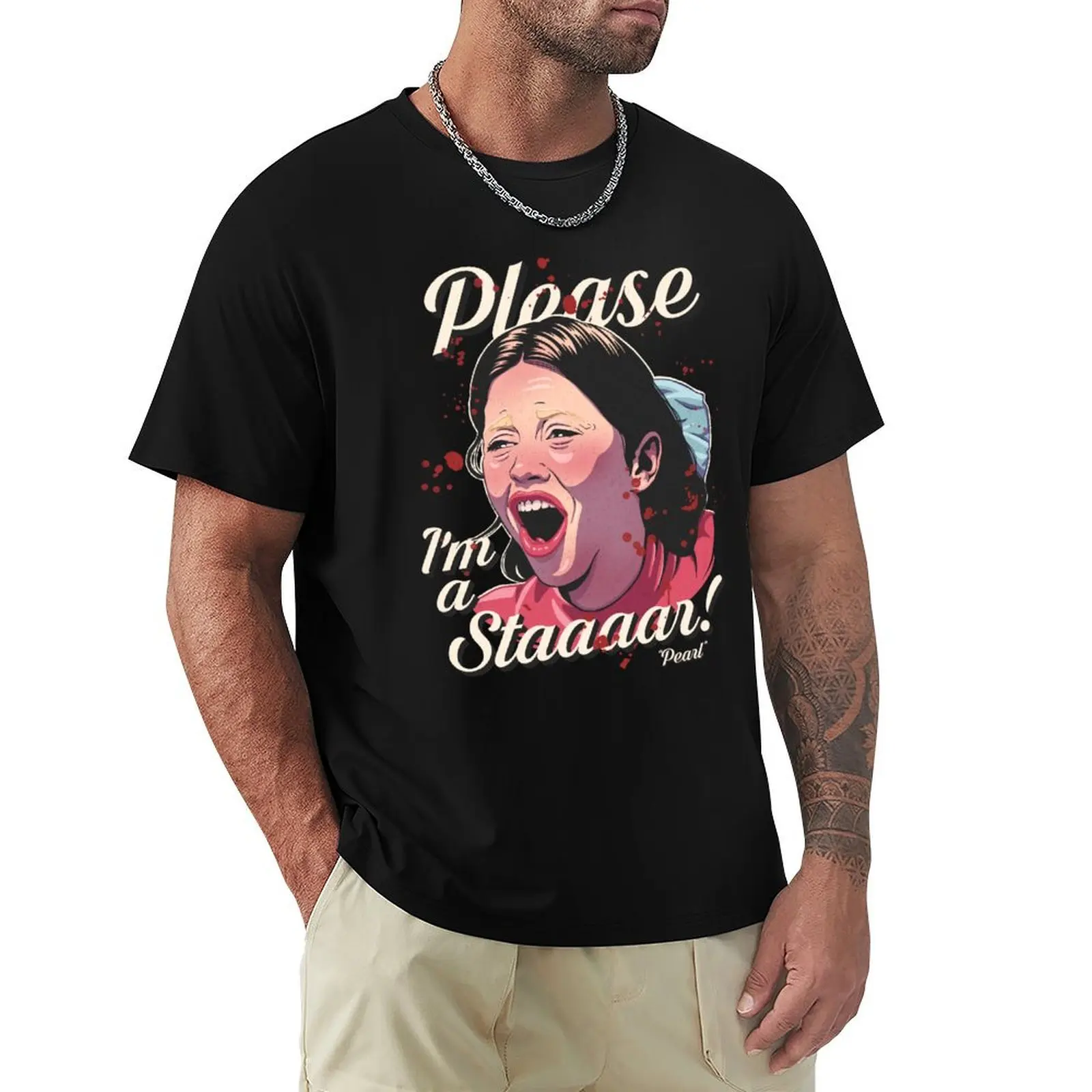 

Pearl - Please I'm a Star T-Shirt sweat heavyweights funny gifts Clothing heavyweight t shirts for men