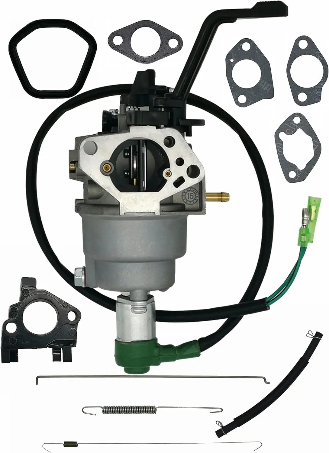

YAMAKATO Huayi P27-1D Gasoline Generator Carburetor Kit OEM for Champion Predator Generac 420cc 439cc 459cc GX390 Powered 6500 8750 9000 5500 7000 8000 7500 9500 etc