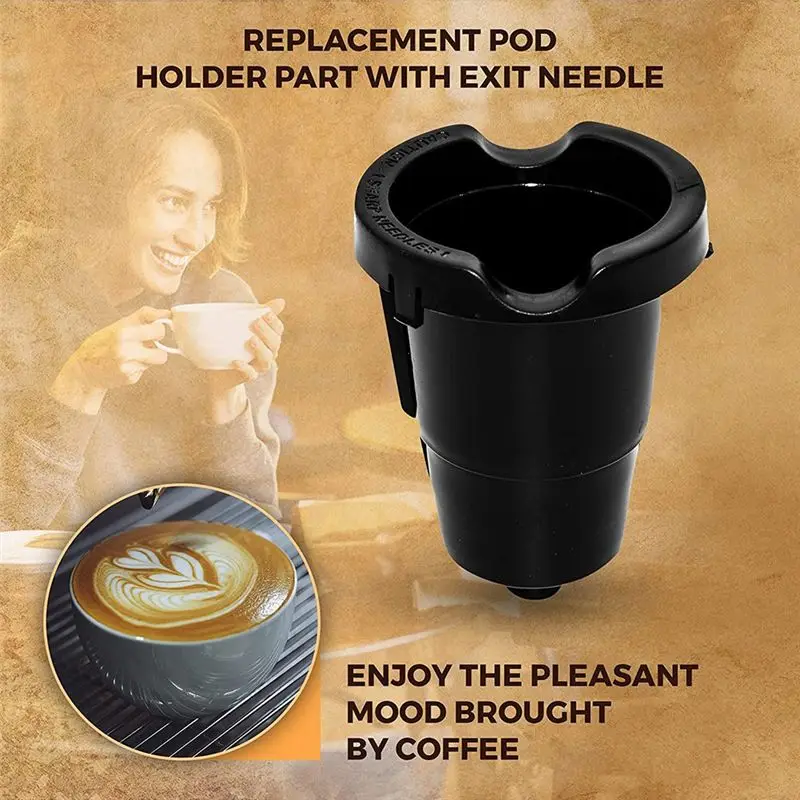 HITL Replacement for Holder Part with Exit Needle, Compatible K-Elite, K-Café, K-Slim, Classic Models - Coffee Makers