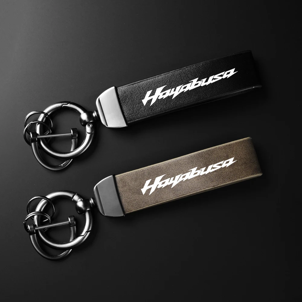 

Высококачественный кожаный брелок для ключей SUZUKI GSX1300R GSX1300 GSX 1300 R HAYABUSA GSX, аксессуары для мотоциклов, брелок для ключей