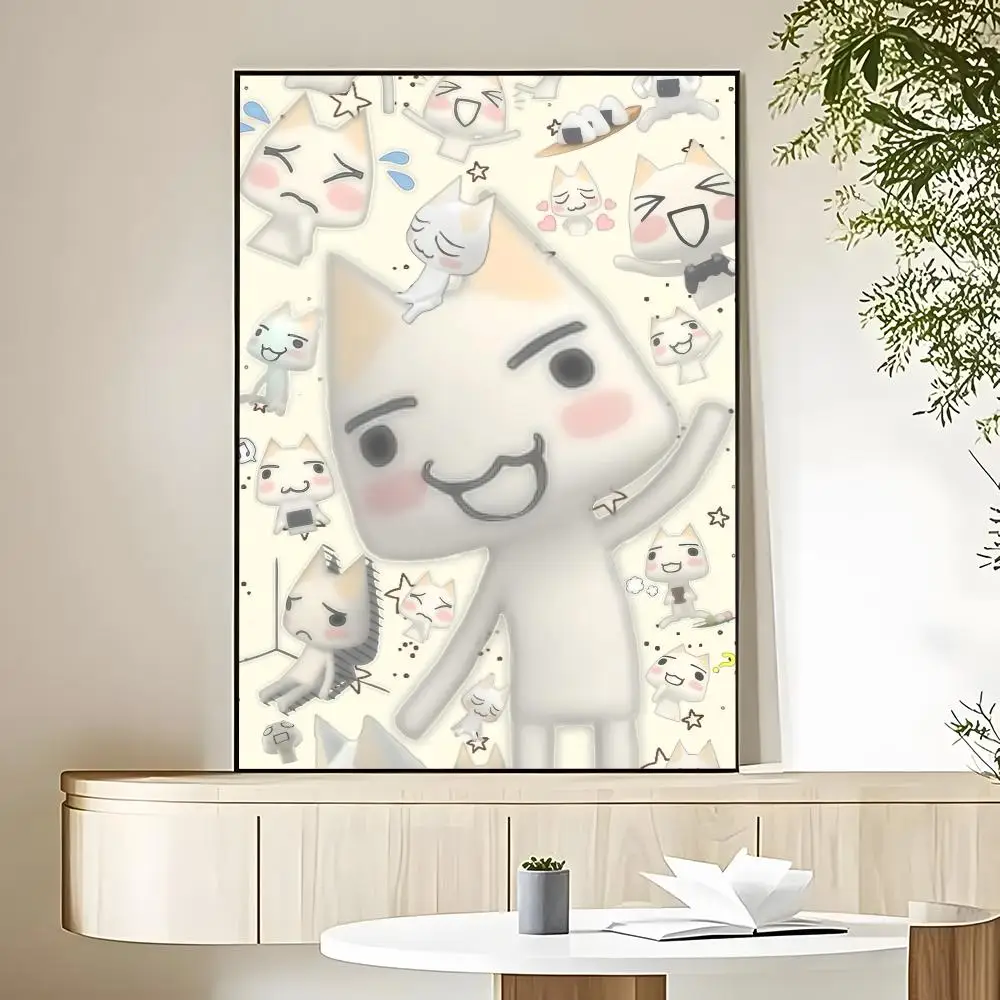 Inoue Toro CUTE Cat Hot Classic Movie Poster HD Art Sticky Wall Waterproof Home Living Room Bedroom Bar Aesthetic Decoration