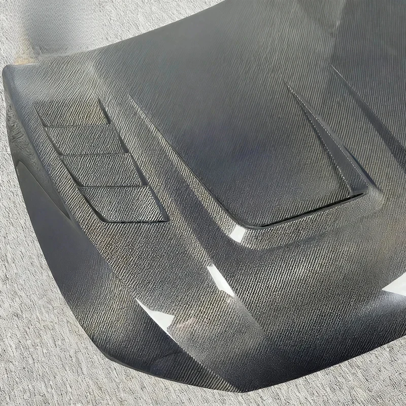 Aspec / CMST / Karbel Style Real Carbon Fiber Engine Hood Direct Bolt-On