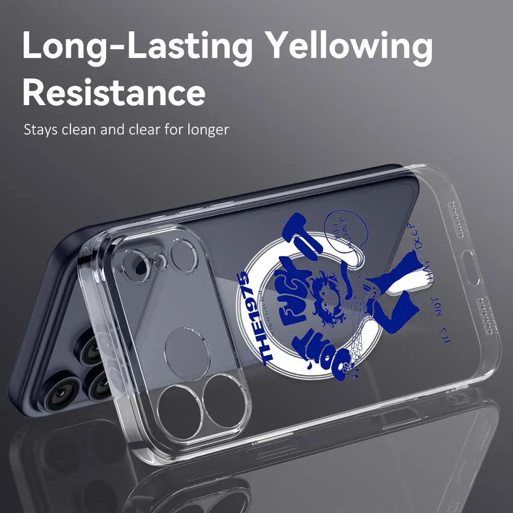 Rock Band T-The 1975 Phone Case for iPhone 17 16 15 14 13 12 11 Pro Max Plus Clear Magnetic Shockproof Scratch-Resistant view 4