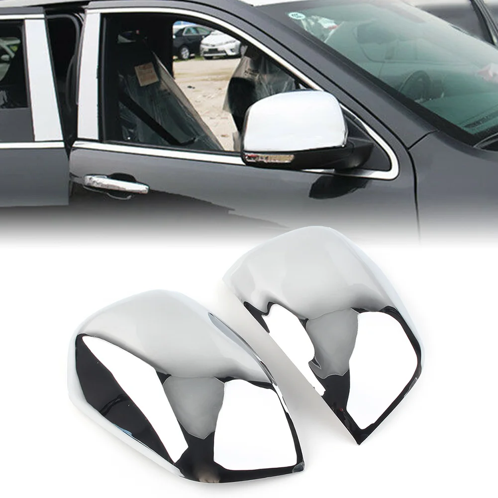 Chrome Car Door Side Rear View Mirror Trim Chromium Styling Cover For Jeep Grand Cherokee WK 2011 2012 2013 2014 2015 2016 2017