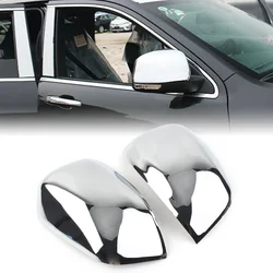 Chrome Car Door Side Rear View Mirror Trim Chromium Styling Cover For Jeep Grand Cherokee WK 2011 2012 2013 2014 2015 2016 2017