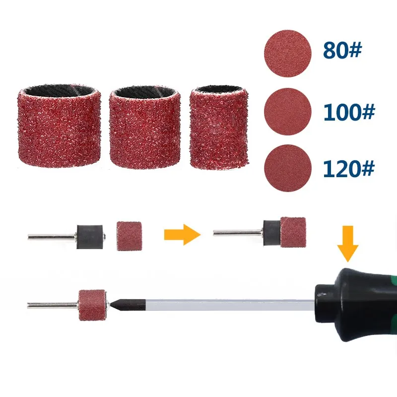 Ensemble d\'outils électriques éloignés, disque de ponçage, mini lame de scie circulaire, foret hélicoïdal pour Dremel, accessoires de polissage,