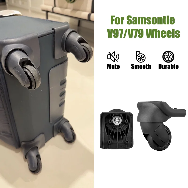 Spare Parts for Samsontie V97/V79 Suitcase Universal Wheels Repair Luggage Accessories Mute Smooth Durable