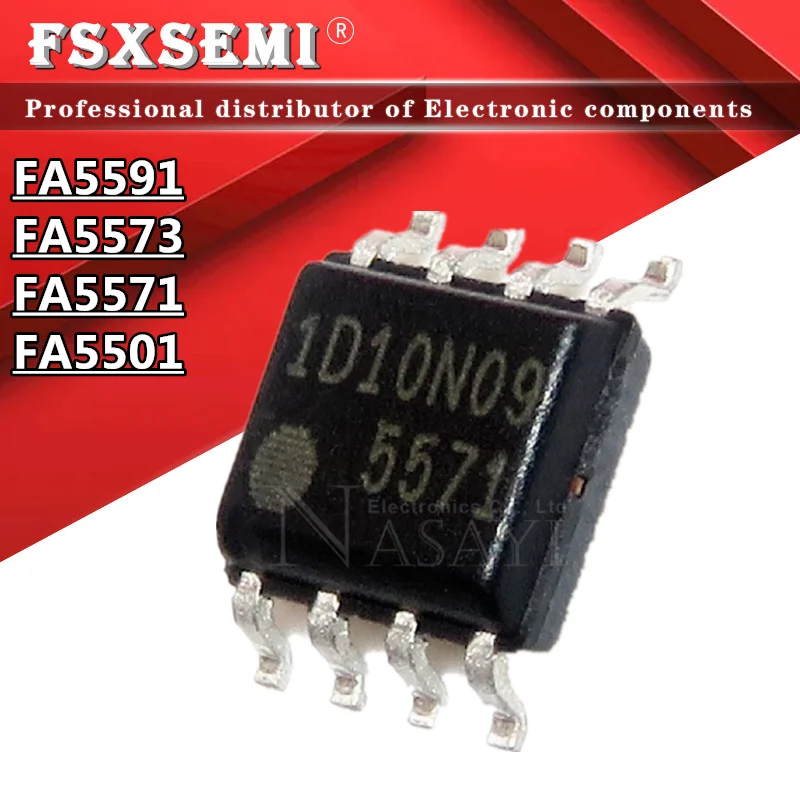 5pcs FA5591N SOP 5591 SOP-8 FA5591 FA5591N-A2-TE1 FA5573 FA5571 FA5501A FA5573N FA5571N FA5501N FA5501AN