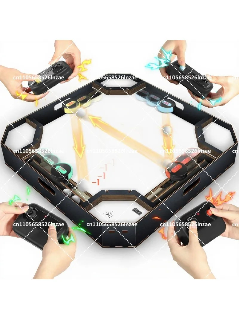 

Table Pinball Machine Game Console for Kids & Adults Multiplayer Battle Arcade