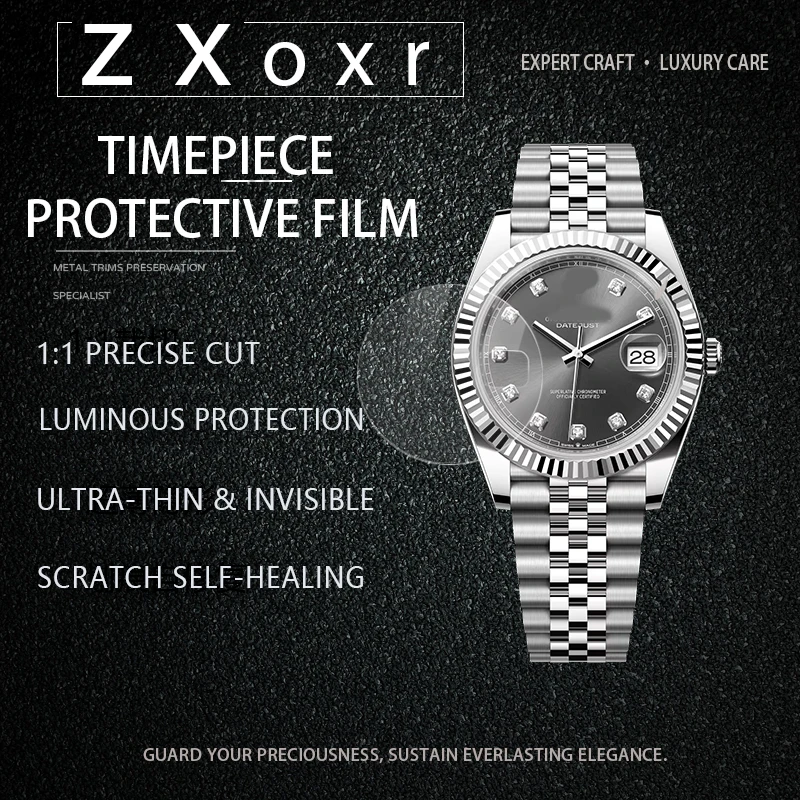 Film for Datejust 126334 Full Set Scratch‑Resistant Oil‑Resistant High‑Transparent Invisible Wear‑Resistant Protective Film