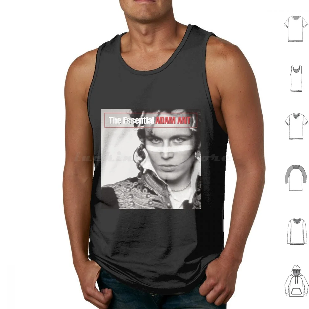 The Essential Adam Ant Tank Tops Vest Sleeveless Adam Ant Is The Blueblack Hussar Marrying The Gunners Daught Adam The Ants