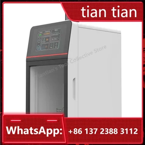 

100W Small Ultrasonic Homogenizer Sonicator Processor Mixer 10ml Ultrasonic Processor Cell Disruptor Mixer for Lab