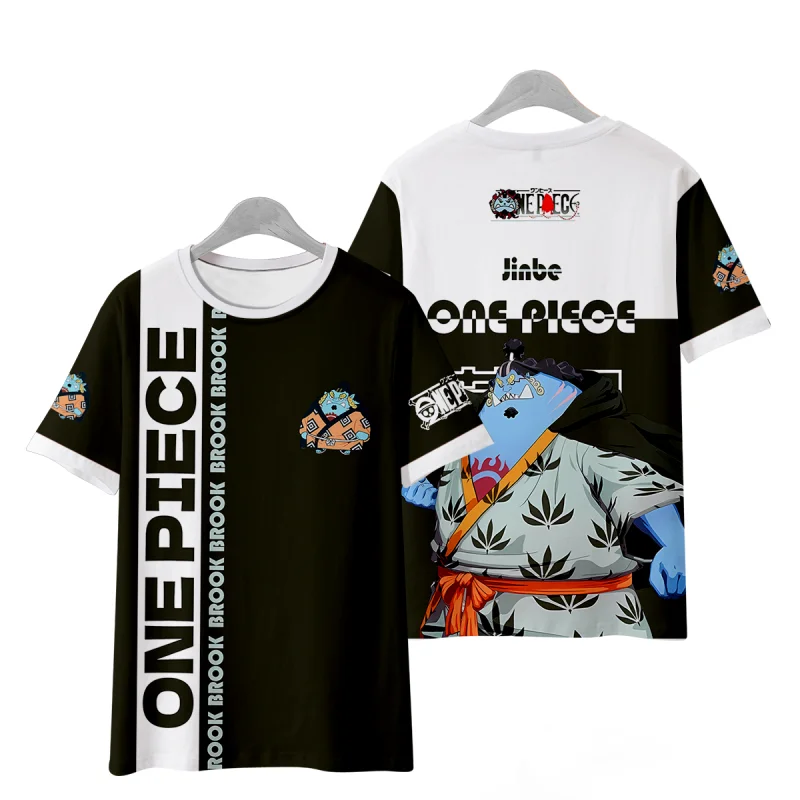 

2025 модная детская футболка в стиле аниме One Piece периферийная одежда Луффи Зоро мужские футболки повседневная уличная модная футболка в стиле Харадзюку