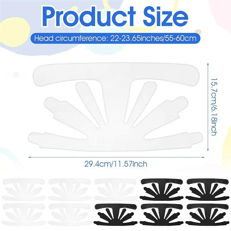 

Пластиковая вешалка для шляп AA19, 10 шт. для бейсбольных кепок, формирователь шляп, вставка для шапок, шайба, формирователи