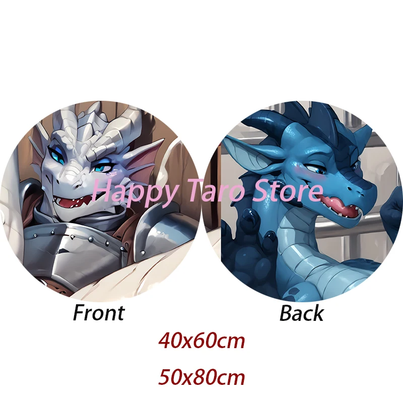 Dakimakura Anime Pillow Case iron-Dragon Half Body Cartoon Pillowcase Double Side Print Gifts