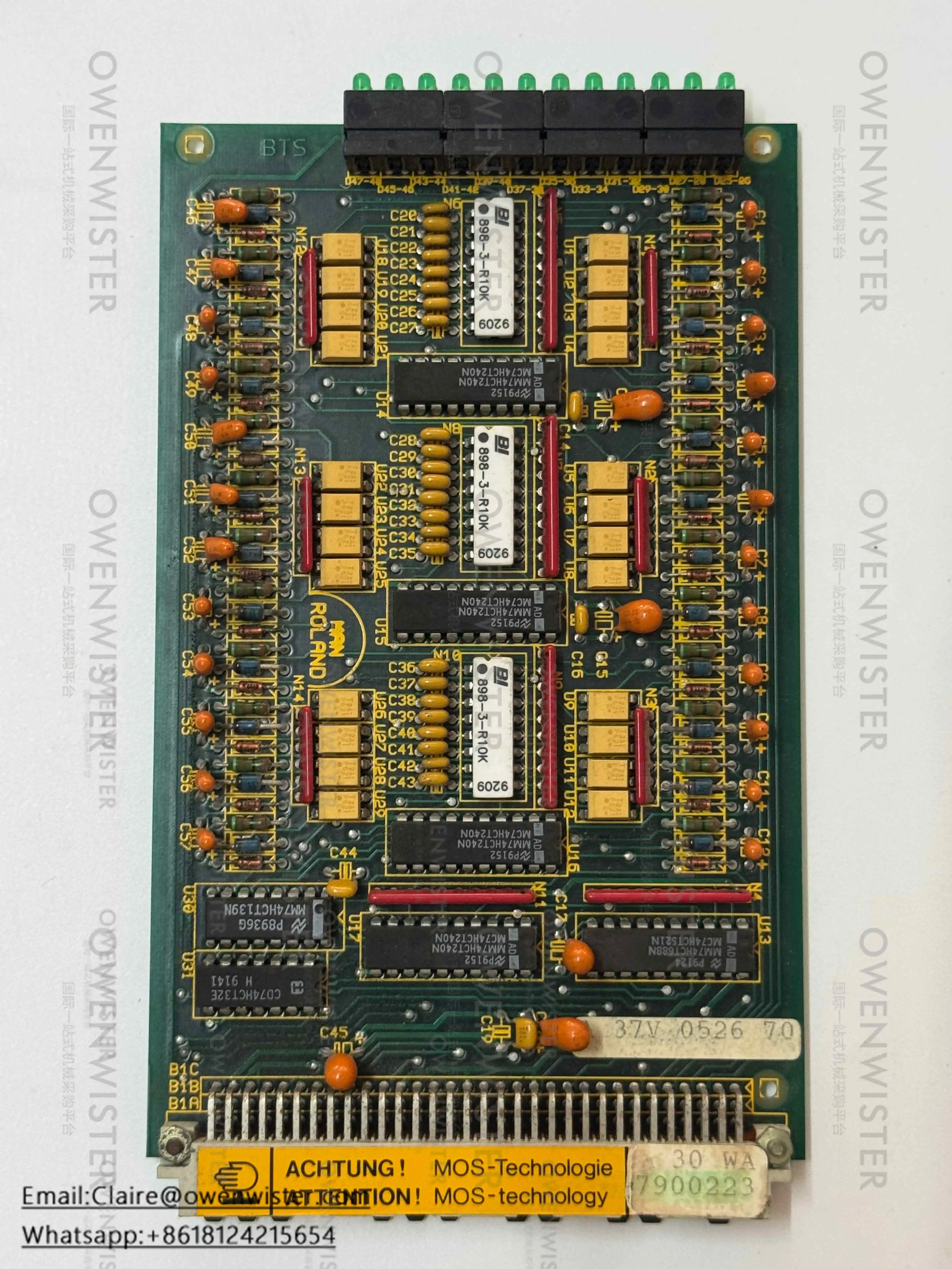 Original circuit board A37V052670 electronic card is suitable for Roland printer machine printing spare parts