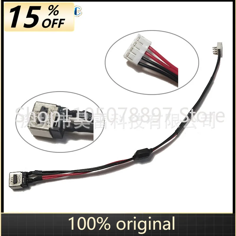 Conector de alimentación CC para Toshiba Satellite A500 L455 L500
