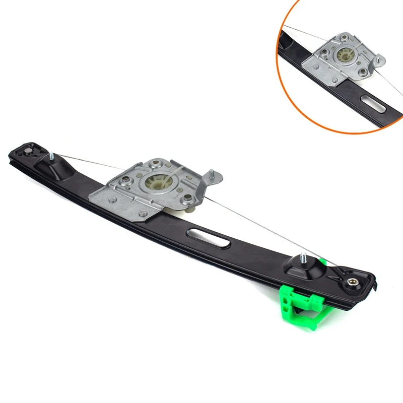 Rear Right Passenger Side Window Regulator W/O Motor For -BMW E90 E91 3 Series -Glass Lifter 51357140590