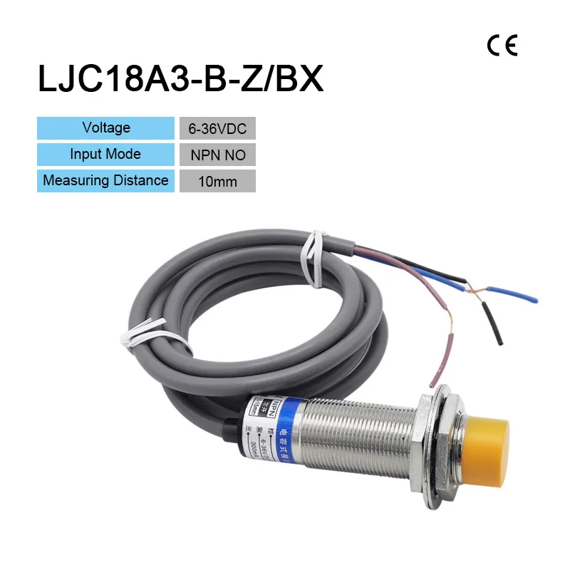 LJC18A3-B-Z/BX Approach Sensor Cylindrical Capacitive Proximity