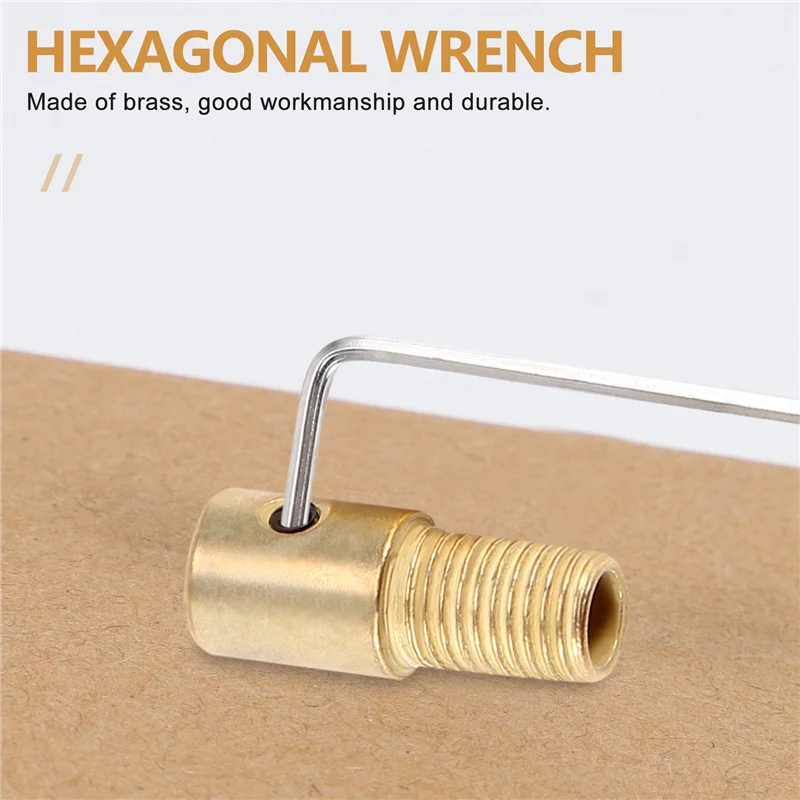 Eleganckie-3 Zestawy 0.5-3Mm Mosiężny Uchwyt Wiertarski Mała Elektryczna Wiertarka Tuleja Zaciskowa Pasuje Do Narzędzi Obrotowych Dremel 3 Rozmiary -2.0Mm 2.35Mm 3.17Mm