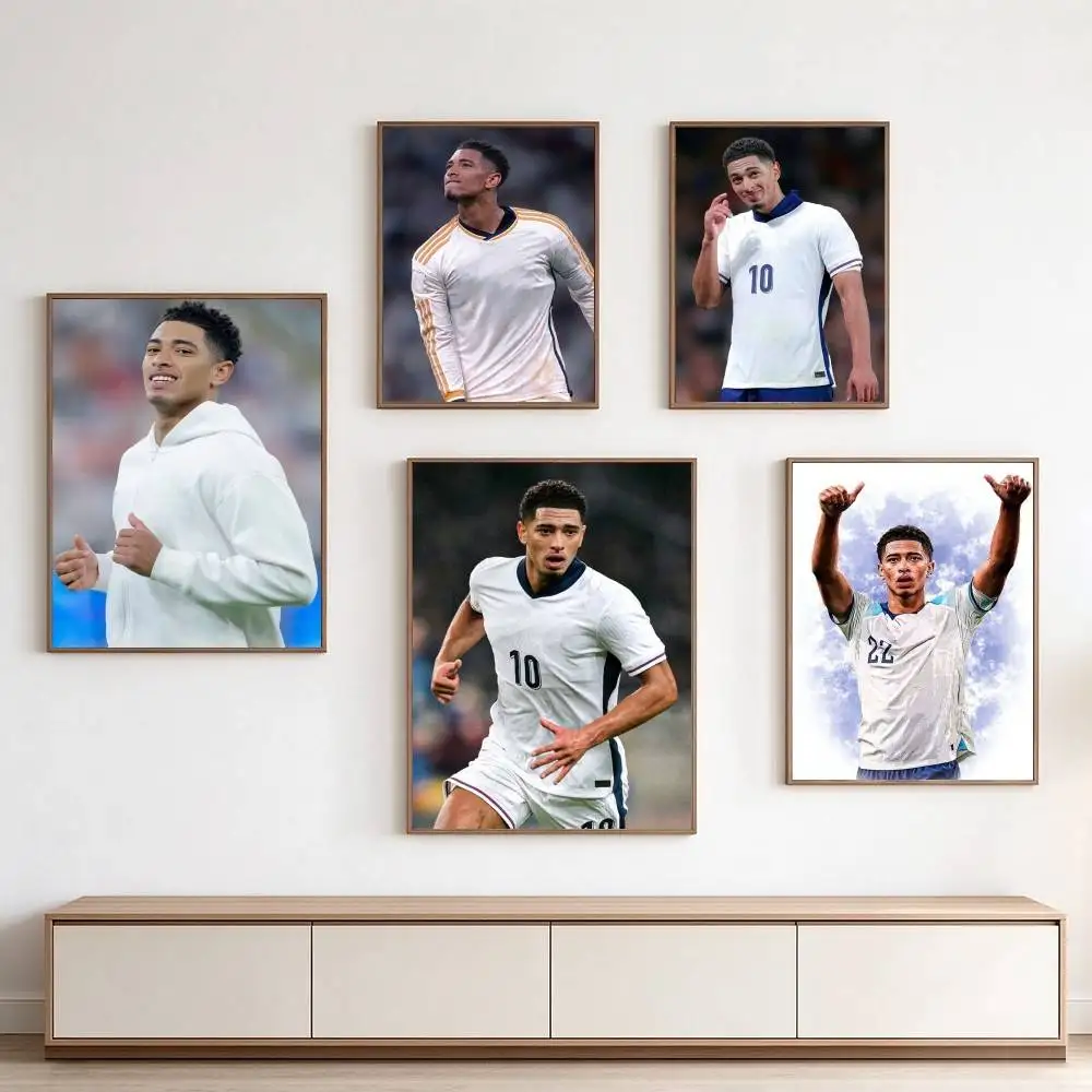 J-Jude Bellingham Football Sport-S  Poster High Quality Dorm Living Room Aesthetic Wall Decoration Painting Stickers Gift