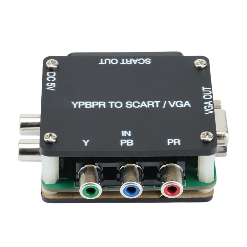 

TO RGBS YPBPR to SCART YPBPR TO VGA Component Transcoder Converter Game Console, RGBS to Color Difference Component