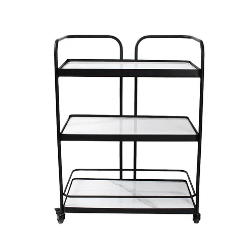 Food Rolling Trolley Storage Organization Cabinets Restaurant Trolley Cart Truck Utility Carrinho Auxiliar Kitchen Furniture