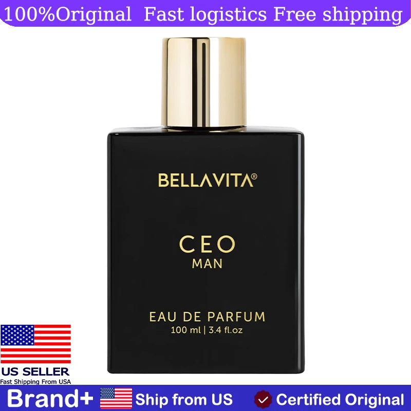 

Bellavita Luxury CEO MAN Eau De Parfum 100ml Perfume for Men Long Lasting Fragrance Cologne Pheromone Persistence Portable
