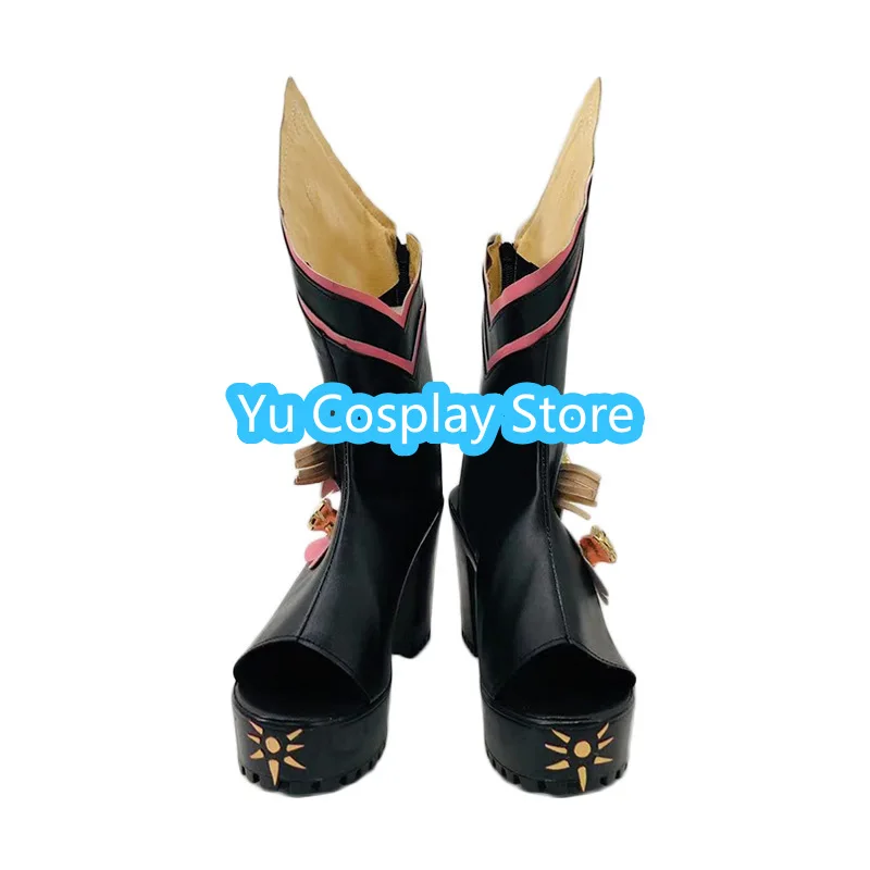 متجر يو التأثيري أنيمي ناكورورو أحذية كوسبلاي لحفلات الهالوين أحذية مخصصة للأولاد والبنات