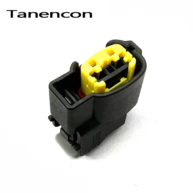 1 Set 2 Pin Car High Voltage Package Ignition Coil Connector 2.0mm Horn Plug Wire Harness 49093-0211 for Hyundai Kia