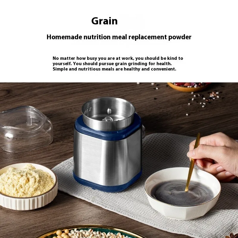 grinding machine Electro mechanical Coffee bean dry grinding machine grain miscellaneous grinder Small mini grinding machine