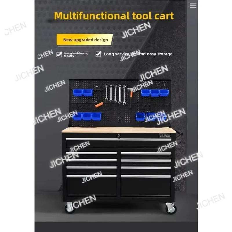 JC JC Heavy Tool Short Cabinet Auto Repair Workshop Tool Cart Hardware Repair Drawer Push Box Multifunctional Mobile Workbench