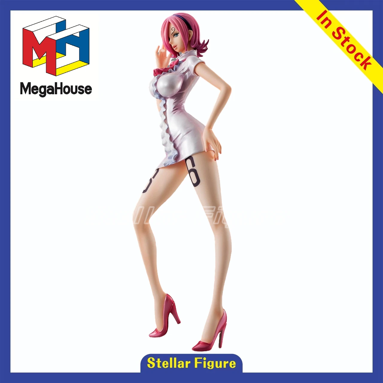 

【SF】In Stock MegaHouse Portrait.Of.Pirates ONE PIECE Vinsmoke Reiju 1/8 Scale Figures Model Collection Gift