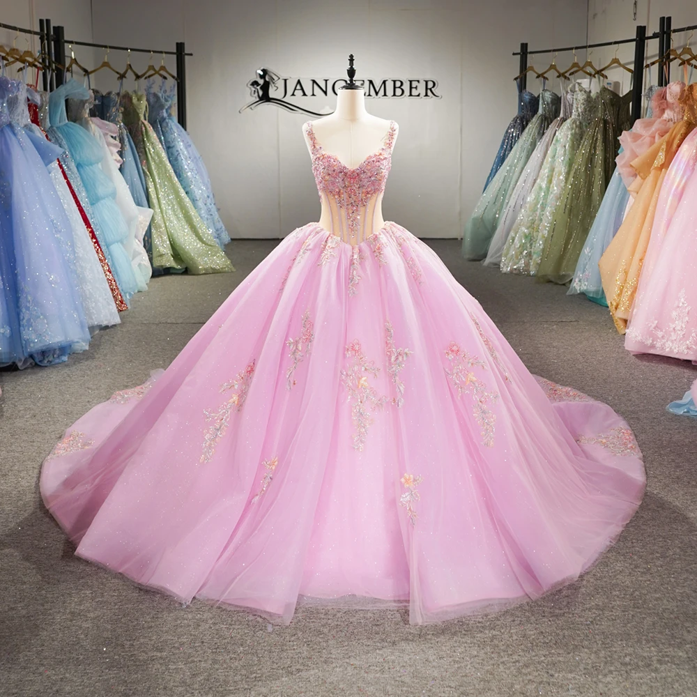 

Glittering Quinceanera Dresses Spaghetti Straps Beading Lace Scoop Birthday Party Customized Princess Vestidos 15 Anos Ruffles