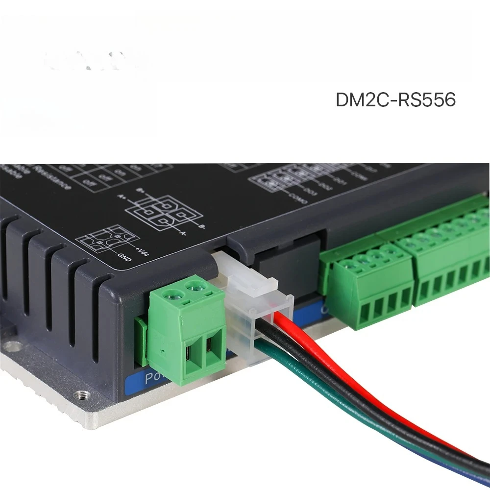 DM2C-RS556 Open Loop Drive and Control Integrated 2.1-5.6A 20-50VDC Driver for Nema23/24 Stepper Motor