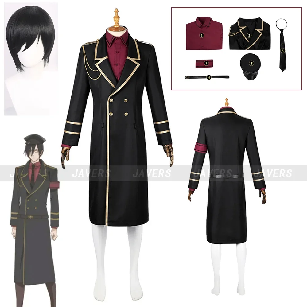 

MahoAku Mira Miller Shun Cosplay Anime The Magical Girl and The Evil Lieutenant Used To Be Archenemies Costume Military Uniform