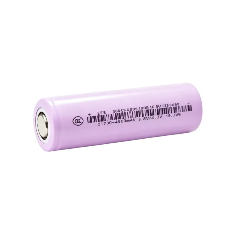 10PCS New 21700 4500mAh Flat‑Top Rechargeable Lithium‑ion Battery For FEB 5C High Power Discharge Cell