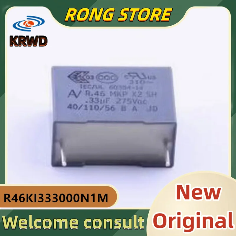 50PCS R46KI333000N1M New original R46KI333000 330nF ±20% 275V DIP-2