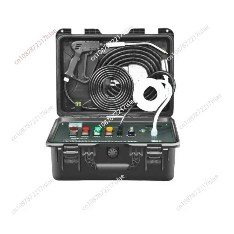 220V High Pressure Steam Cleaning Machine, High Temperature Hot Water Cleaner for Kitchen Range Hood & Home Appliances