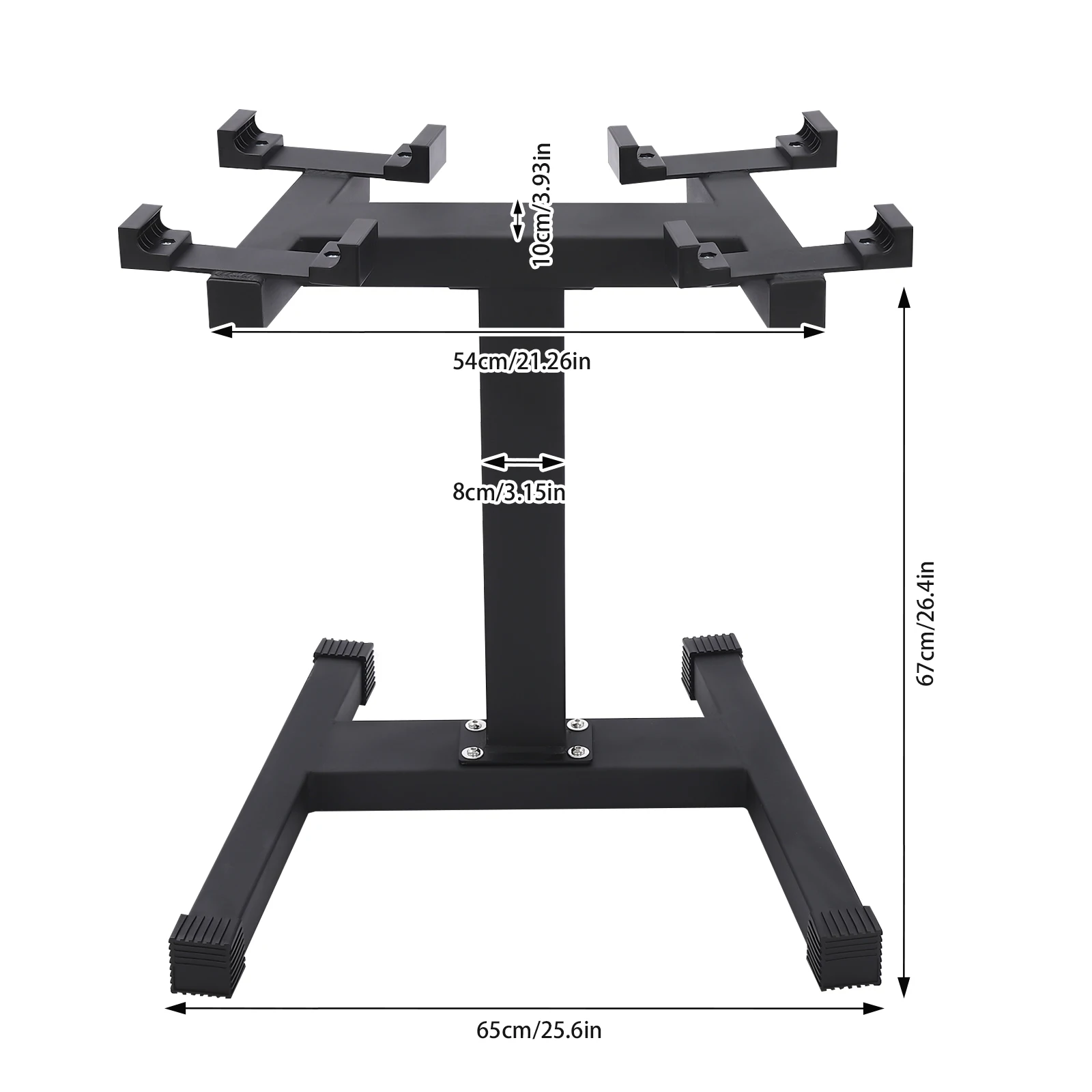 NIEUW Verstelbaar Dumbbell Rack, Gewichtsopslag Dumbbell Stand, Dumbbell Houder, Dumbbell Staande Houder Gewichtshouder voor Thuisgym - afbeelding 1