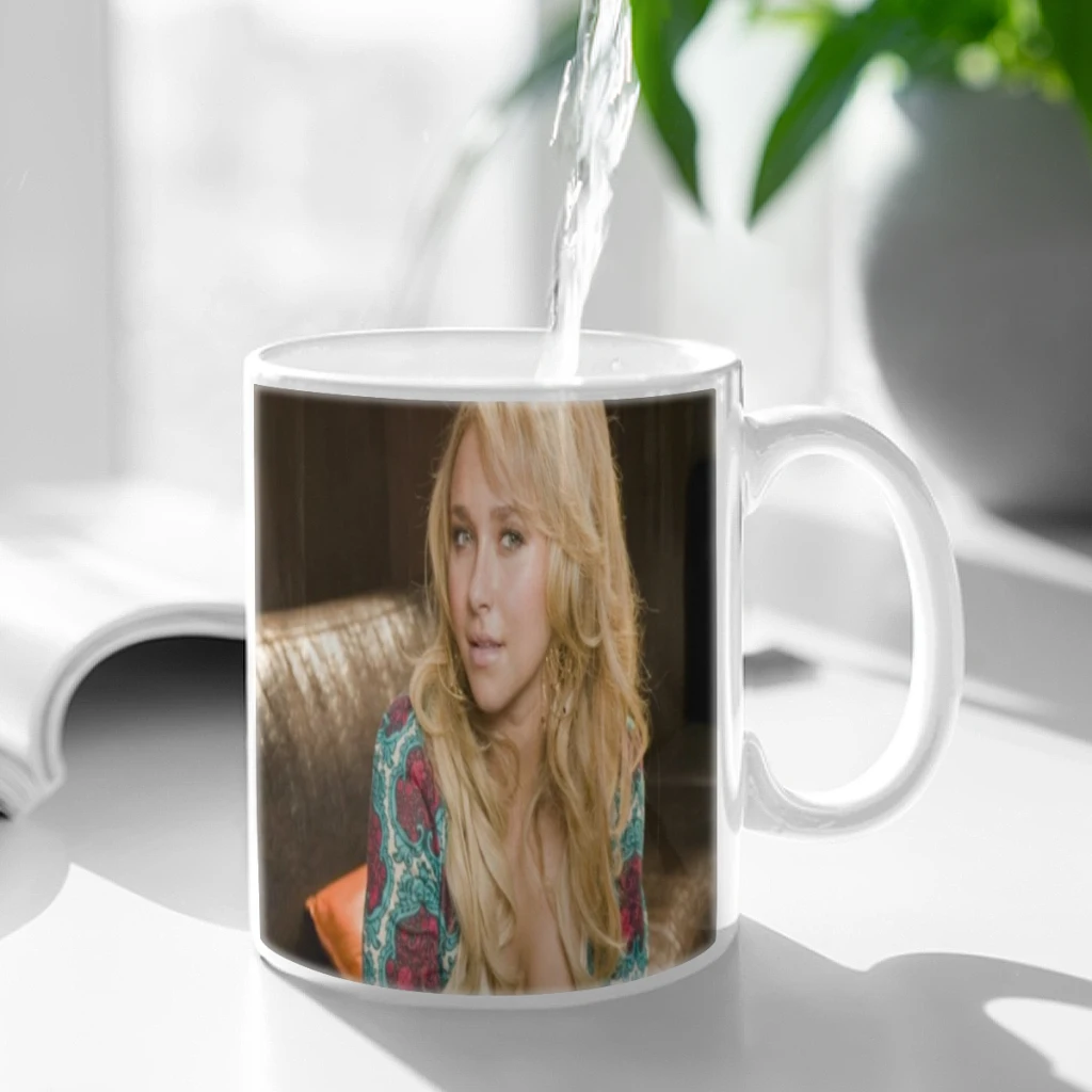 Hayden Leslie Panettiere 11oz Ceramic Mug Perfect for Coffee Tea Double Sided Design for Unique Gift Idea