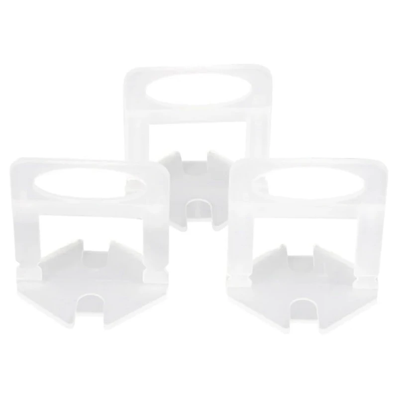 Tile Leveling System Clips - DIY Tiles Leveler Spacers - Tile Leveling System For Tile Installation (1/8 Inch) (500Pcs)