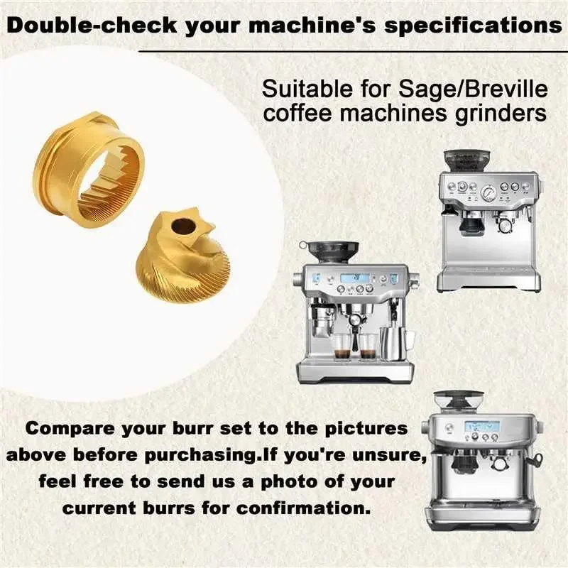 Konischer Mahlwerksersatz für  – Breville Espresso Barista Touch Bewertung und Preis