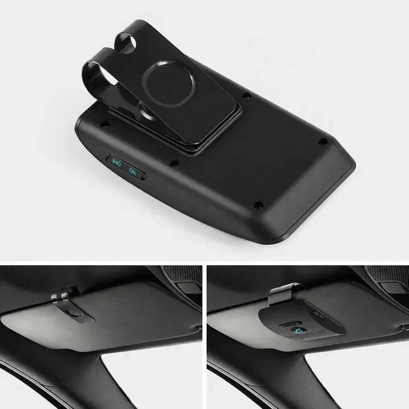 Car Bluetooth MP3 Speaker Hands-Free Phone System
