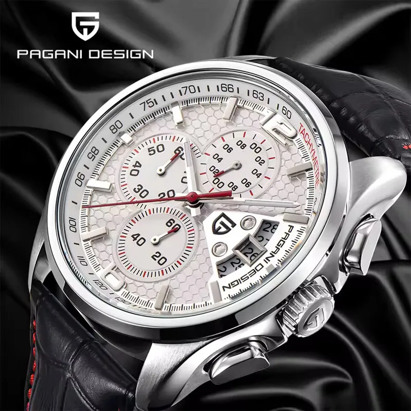 pagani-design-2027-new-men's-quartz-watch-hardlex-crystal-50m-water-resistance-calendar-luminous-leather-strap-model-pd3306