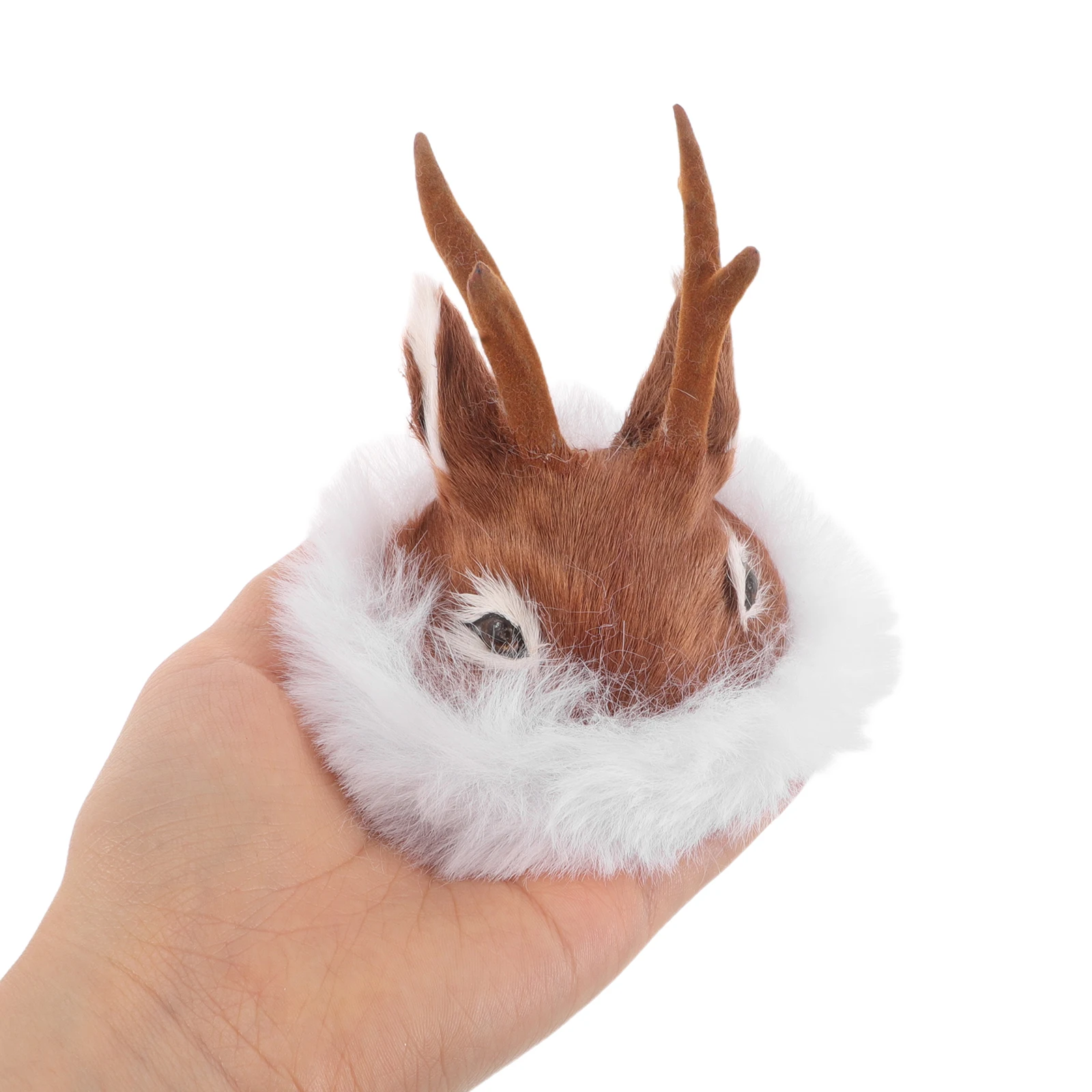 

Mini Roe Deer Antler Headdress Ethnic Style Car Decoration Costume Party Hat Festival Parade Carnival Cosplay Prop Animal