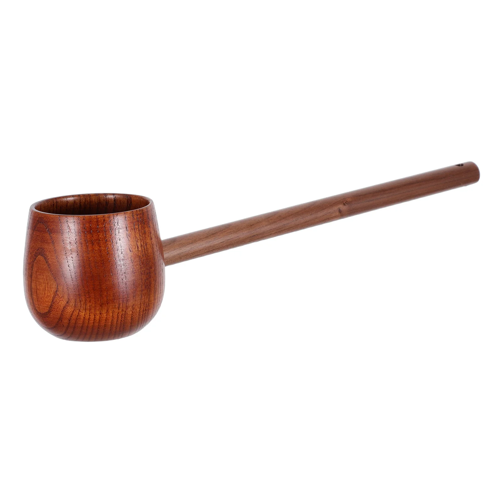 

Wood Water Ladle Long Handle Lightweight Kitchen Wine Scooping Spoon Retro Design Tea Ceremony Scoop Garden Water Ladle