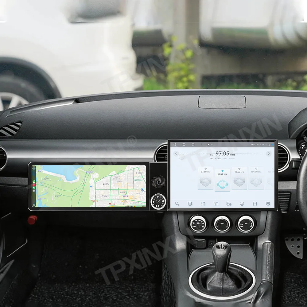 Different Type Dual Screen Car Radio For Mazda MX5 2005-2014 Car Multimedia Video Player GPS Navigation Carplay Head Unit